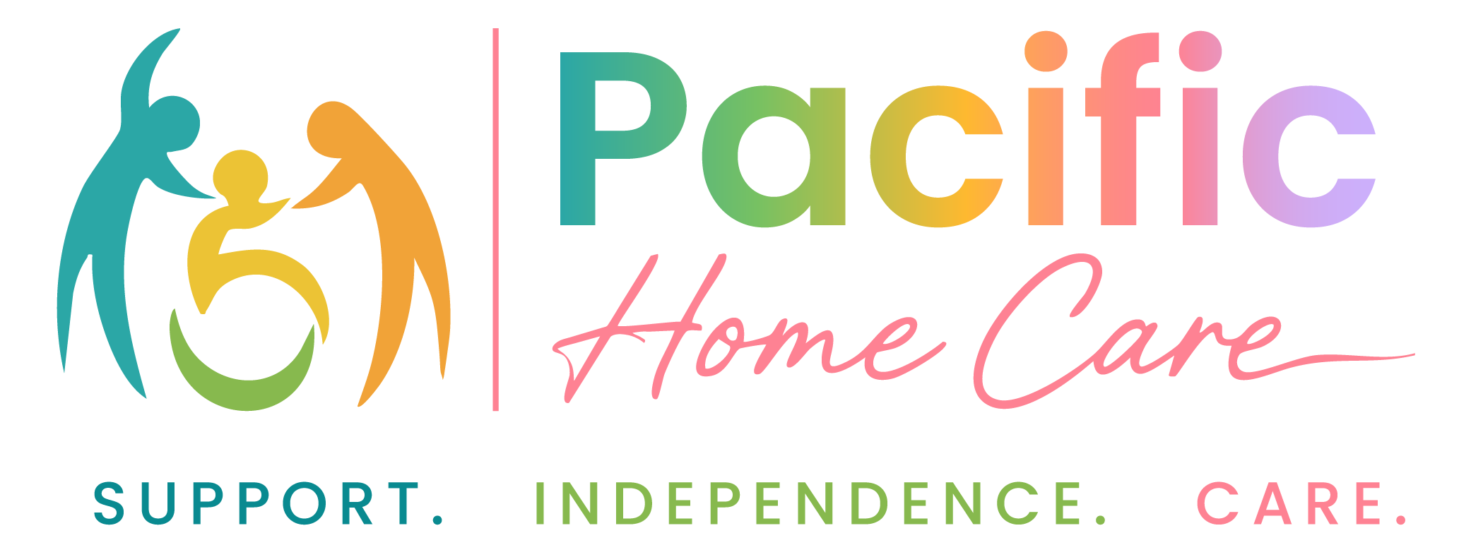 Pacific home care rectangle logo